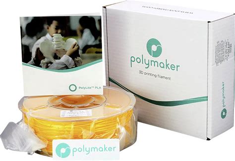 Polymaker 70538 Filament PLA Kunststof 2 85 Mm 1 Kg Geel PolyLite 1