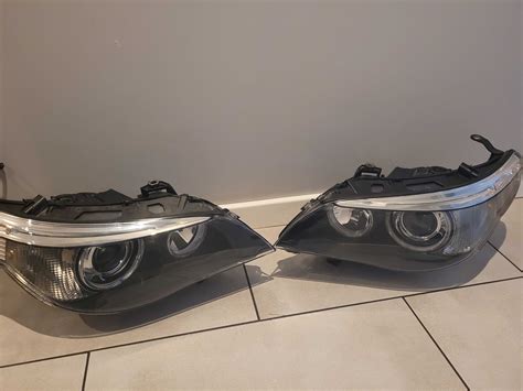 Lampa przód prawa lewa bi xenon dynamic europa Bmw 5 e60 e61 skrętna