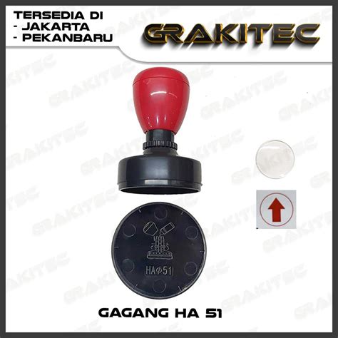 Gagang Stempel Flash Bulat Atau Mm Grakitec Grafikakita Tech