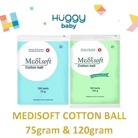 Jual Medisoft Cotton Ball Balls G G Bola Kapas Bayi Shopee