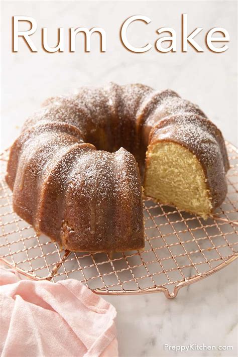 This Easy Rum Cake Recipe Makes A Delicious Melt In Your Mouth Vanilla