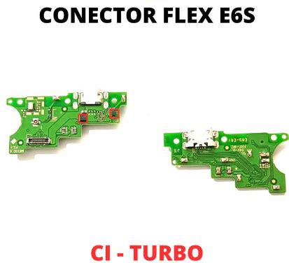 PLAQUINHA CONECTOR DE CARGA E6S Xt2053 E6S CI CARGA CITYCELL