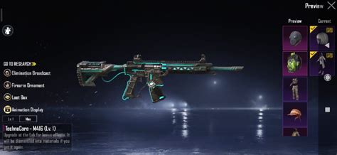 Skin Terbaru TechnoCore M416 Rilis Di PUBG Mobile Punya 7 Level