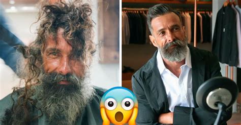 Homeless Man Gets A Makeover And Goes Viral - Bullfrag