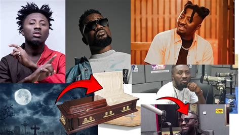 Asem Oo Ghanaian Rapper Amerado Went To The Cemetery At Am For