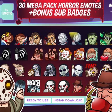 Twitch Emotes Dbd Etsy