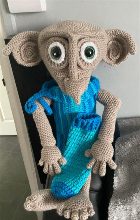 Harry Potter Fan Creates Amazing Dobby Doll After Learning Skill In