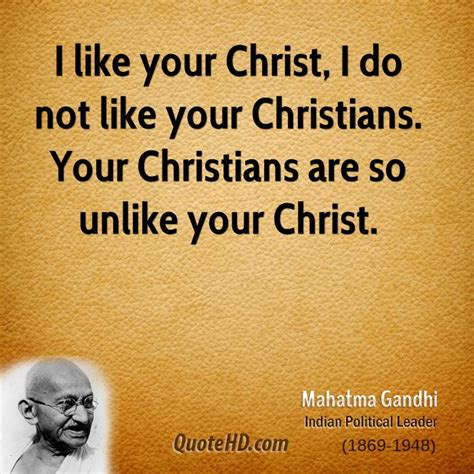 Gandhi On Christianity Quotes. QuotesGram