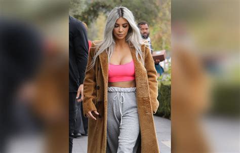 Kim Kardashian Rocks Racy Valentines Outfit Before Date With Kanye