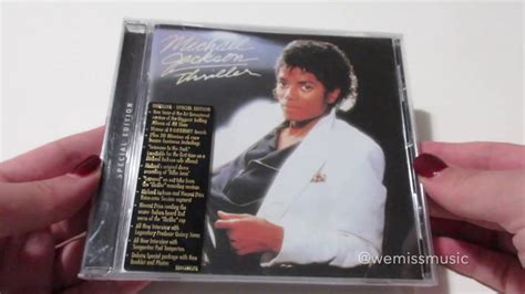 Unboxing Michael Jackson Thriller Special Edition Cd Album 2001