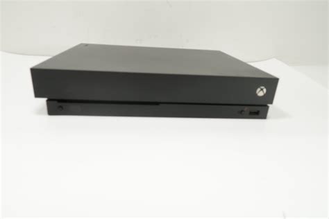 Microsoft Xbox One X 1787 1tb 4k Video Black Body Video Game Console