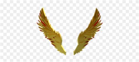 Golden Wings - Roblox Wings Gear Code - Free Transparent PNG Clipart ...