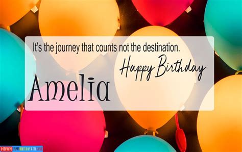 Happy Birthday Amelia Cake