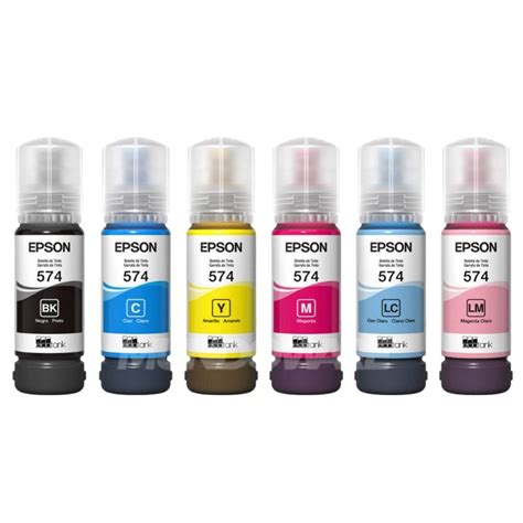 Tinta Epson Ecotank L L Color Negro Cyan Magenta Amarillo