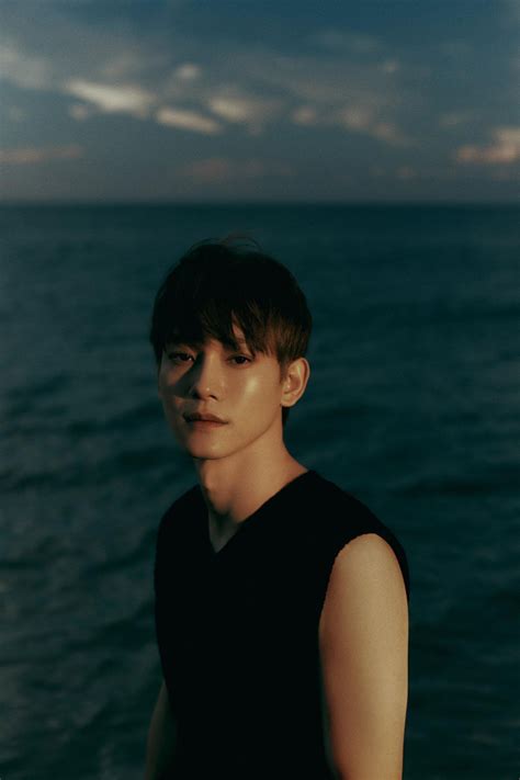 Exo S Chen Unveils Sentimental Concept Photos At The Beach For His Rd