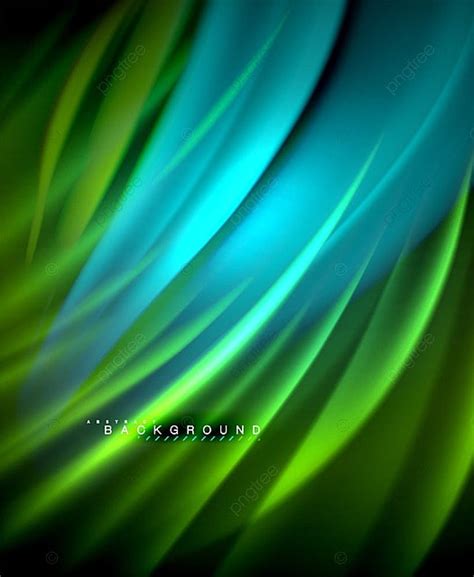 Neon Glowing Wave Energy Motion Background Bokeh Dynamic Fantasy