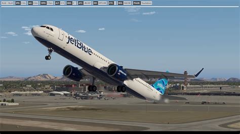 X Plane 11 JetBlue A321NX KLAS KLAX VATSIM YouTube