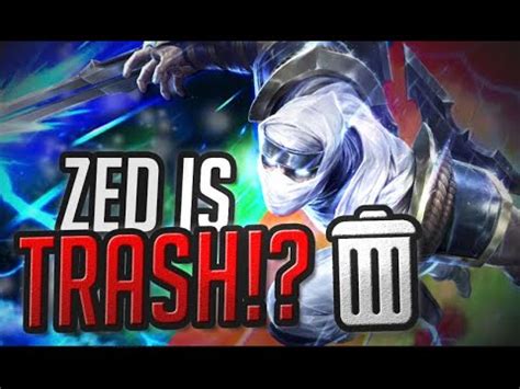 IS ZED TRASH NOW Zed Nerfs Patch 11 17 L WeabooSlayer YouTube