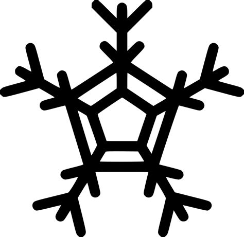 Snowflake Svg Png Icon Free Download 549941 Onlinewebfontscom