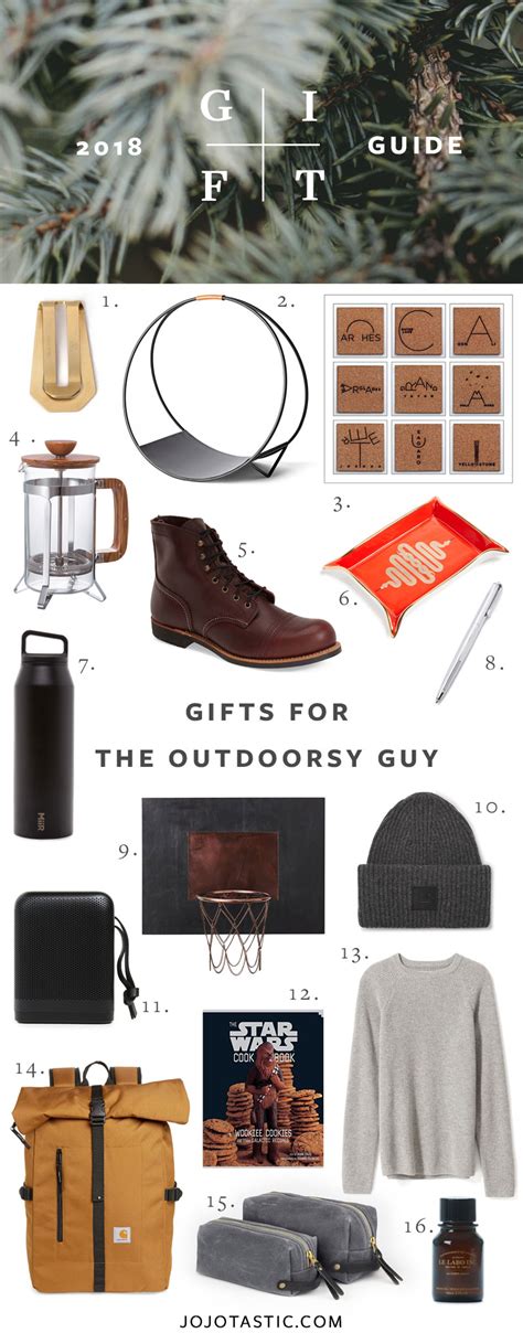 Great Gifts For The Outdoorsy Guy Holiday Gift Guide 2018 Jojotastic