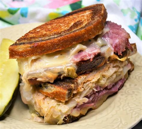 Classic Corned Beef Reuben Sandwich - Jersey Girl Cooks