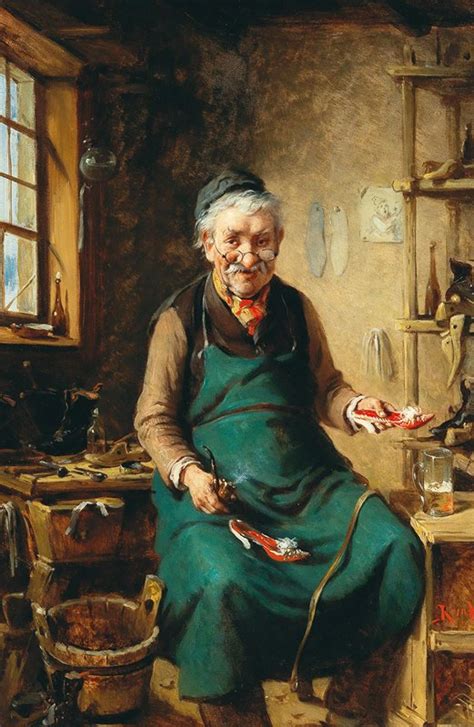 Der Schuster By Hermann Kern Artvee