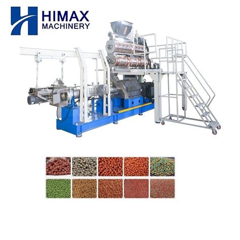 Kg Capacity Fish Food Pellet Extruder Machine Dry Floating Sinking