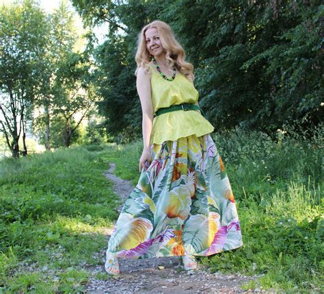 Юбка хлопковая длинная. Юбка летняя – купить на Ярмарке Мастеров ...