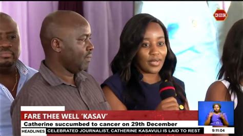 Celebrated News Anchor Catherine Kasavuli Laid To Rest Youtube