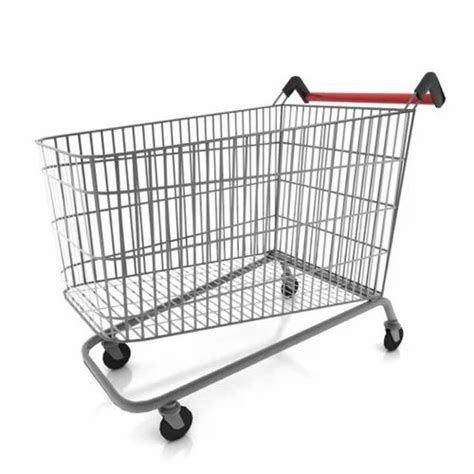 Sr Stainless Steel Shopping Trolley Load Capacity Kg At Rs