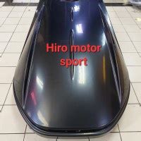 Jual Roof Box Putih Glosy 140cm Hiro Motor Sport Shopee Indonesia