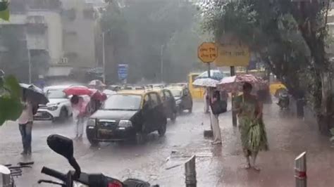 Mumbai Weather Forecast Today Imd Predicts Moderate To Heavy Rain