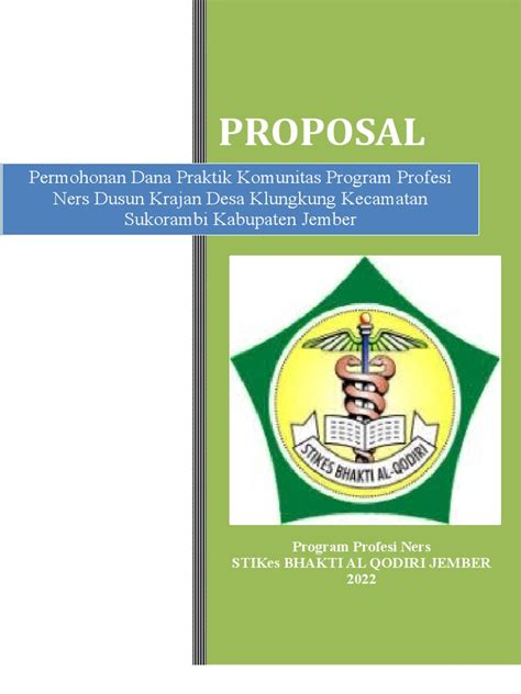 Proposal Komunitas Pdf