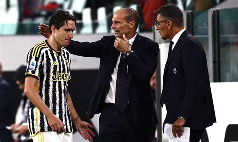 Juve Allegri Scherza Sul Paragone Sinner Chiesa Sa Giocare A