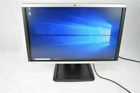 Hp Compaq La2405x 24 Led Backlit Lcd Monitor Black For Sale Online