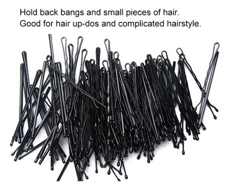 Black Metal Wave Shape Bobby Pins Bossgoo Black Metal Wave