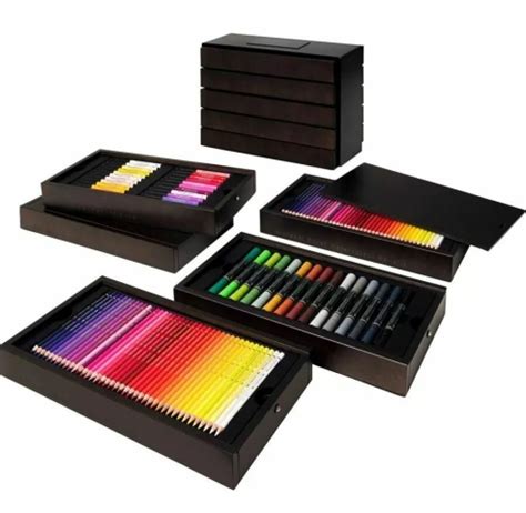 Caja de madera Faber Castell Art Graphic con 396 piezas edición limitada