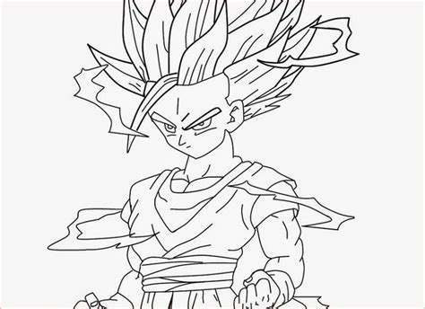 A Drawing Of Gohan From The Dragon Ball Game With One Hand On His Hip