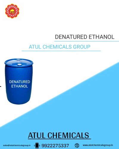 For Solvent For Synthesis Industrial Grade Denatured Ethanol 99 200