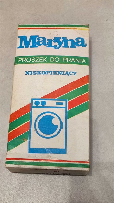 Proszek Do Prania Maryna Niskopieni Cy Automat Pami Tka Z Prl Wroc Aw