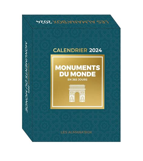 Grand Calendrier Almana Box Monuments Du Monde En Jours