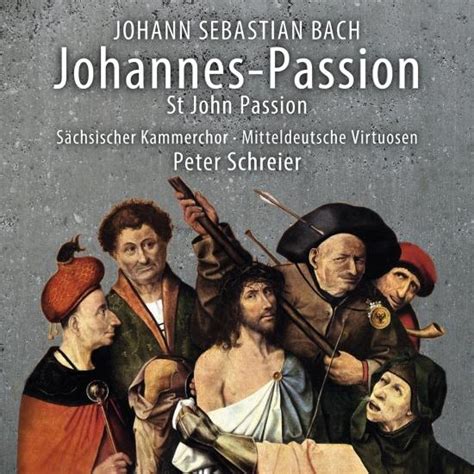 J S Bach St John Passion Bwv Live Album Of Martin Petzold