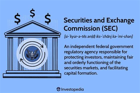 Securities And Exchange Commission Sec Defined How It Works