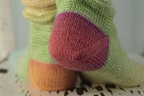 How To Knit Afterthought Sock Heels Gathered