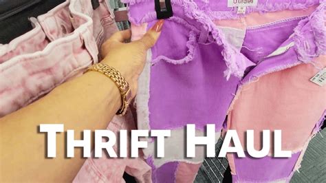 Thrift With Me Isabel Marant Dupes Double Thrift Haul Styling Try On Haul Model Image