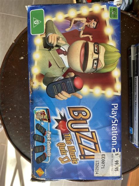 Buzz The Music Quiz Boxed PS2 Playstation Overrs Gameola Marketplace