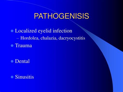 Ppt Periorbital Cellulitis Powerpoint Presentation Free Download