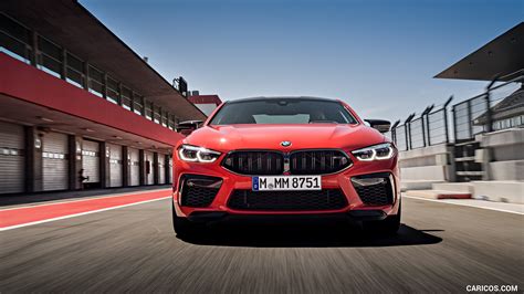 2020 BMW M8 Competition Coupe Color Fire Red Front