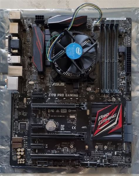 Asus Z170 Pro Gaming Processeur Core I7 6700k Kaufen Auf Ricardo