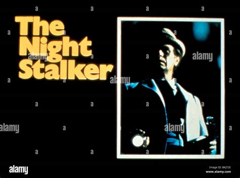 THE NIGHT STALKER (1974) DARREN MCGAVIN, POSTER NGTS 003 Stock Photo ...